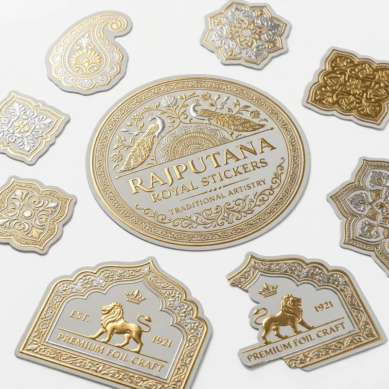 Metallic Sticker Custom Printing